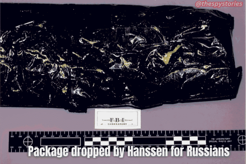 package left by hanssen for russians